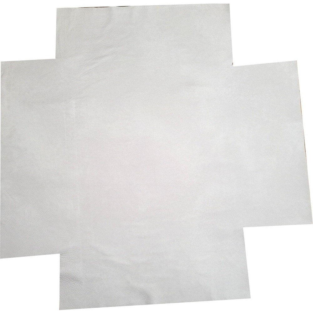Lightweight Stone Soft Pebble Grain Upholstery Leather‎ Remnant Scrap 33" x 33"